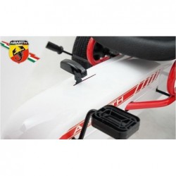 kart cu pedale abarth white