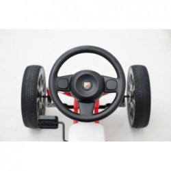 kart cu pedale abarth white