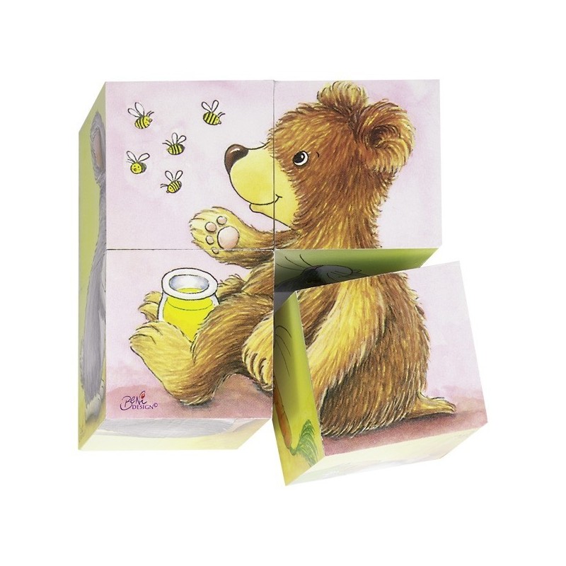 puzzle cuburi pui de animale puzzle cuburi pui de animale