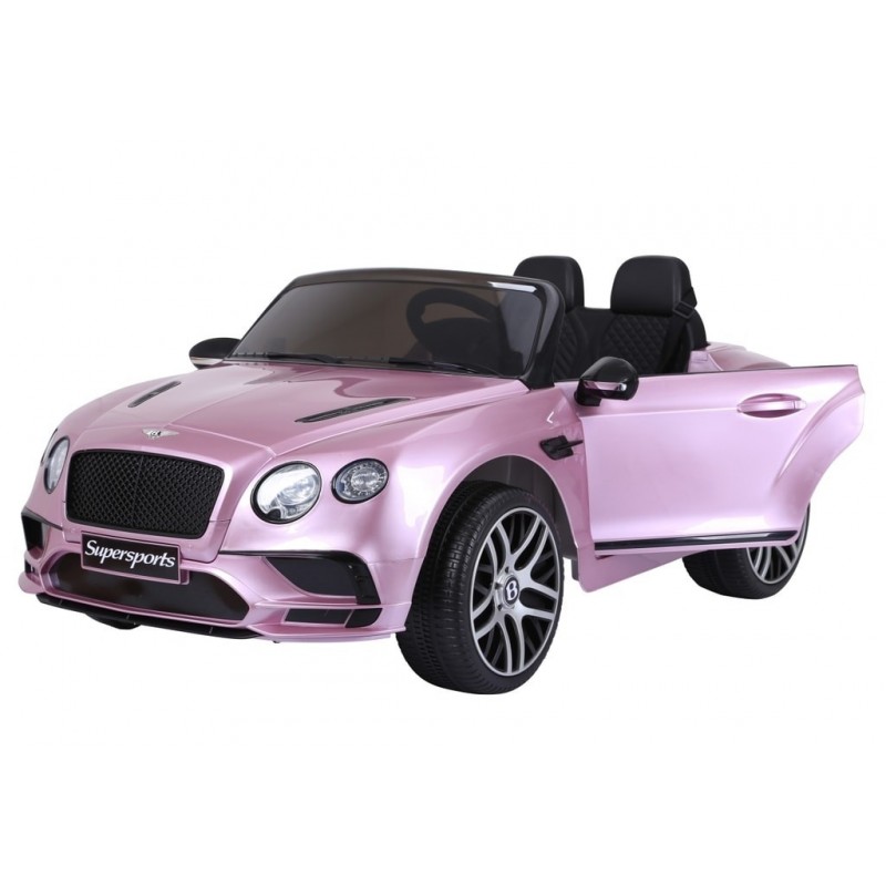 masina electrica pentru copii bentley roz