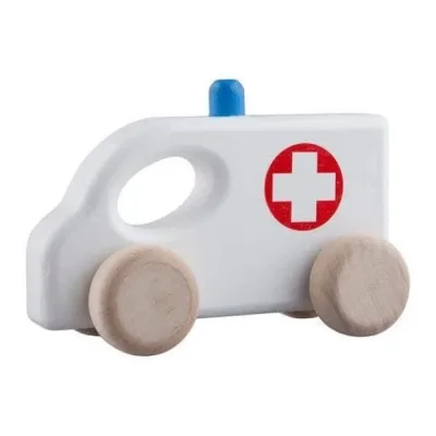 Ambulanță din lemn