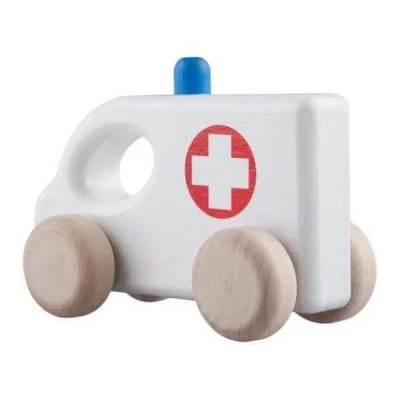 Ambulanță din lemn