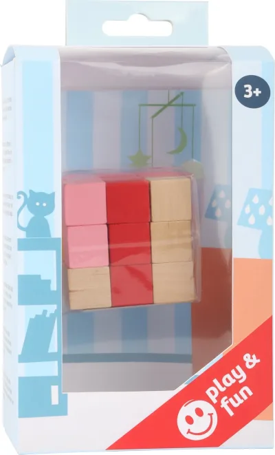 Cub elastic de construit Roșu-Galben