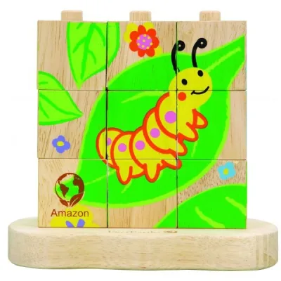 De la omida la fluture - puzzle de stivuit