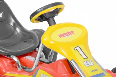 Kart cu pedale și acționare pe lanț pentru copii Hecht