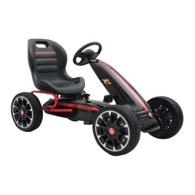 Kart cu pedale Abarth Black Asseto 500