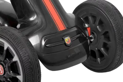 Kart cu pedale Abarth Black Asseto 500