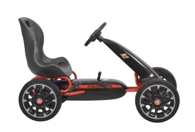Kart cu pedale Abarth Black Asseto 500