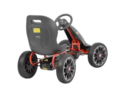 Kart cu pedale Abarth Black Asseto 500