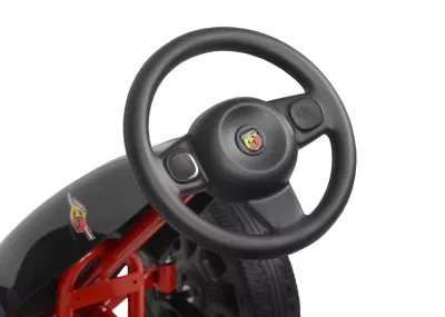 Kart cu pedale Abarth Black Asseto 500