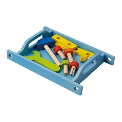 Banc mare de lucru cu unelte