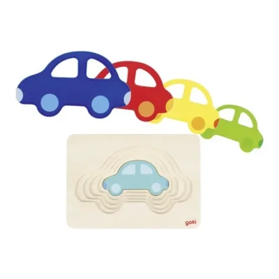 Puzzle în adâncime cu mașinuțe