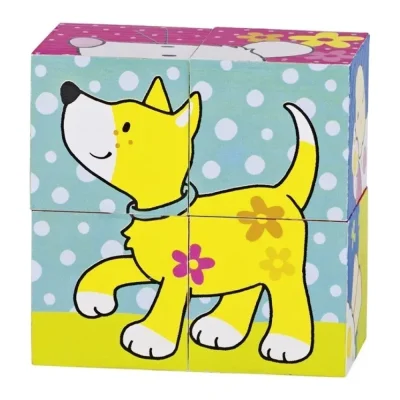 Puzzle 4 cuburi Susibelle și prietenii