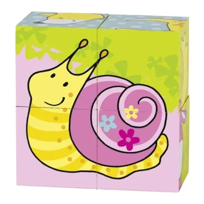 Puzzle 4 cuburi Susibelle și prietenii