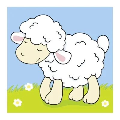 Puzzle 4 cuburi cu animale