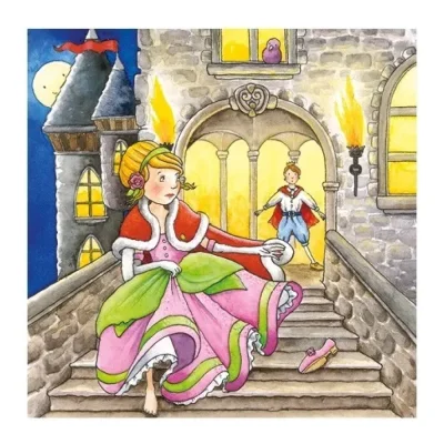 Puzzle cu povești 9 cuburi