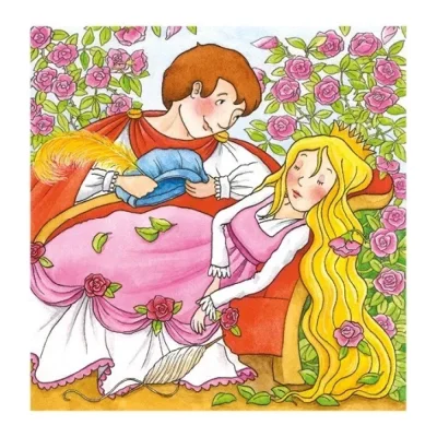 Puzzle cu povești 9 cuburi