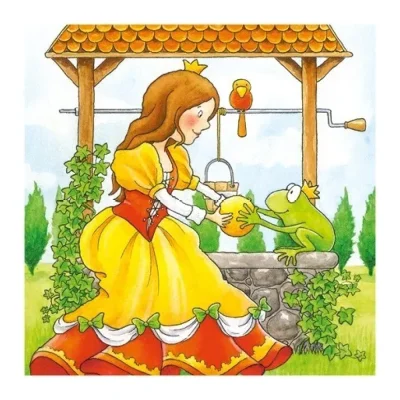 Puzzle cu povești 9 cuburi