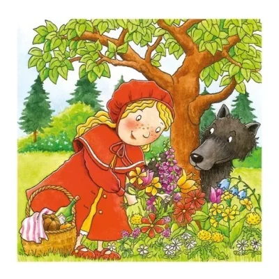 Puzzle cu povești 9 cuburi