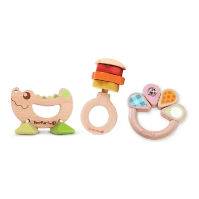 Set 3 piese jucării zornăitoare
