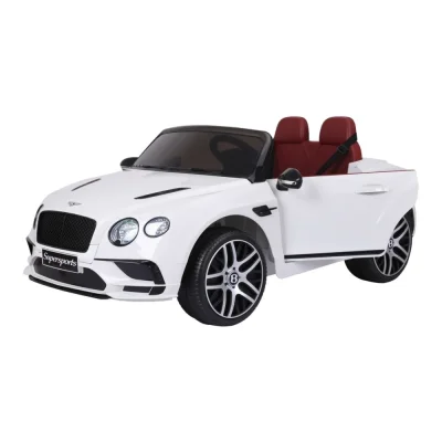 Mașină electrică pentru copii BENTLEY WHITE