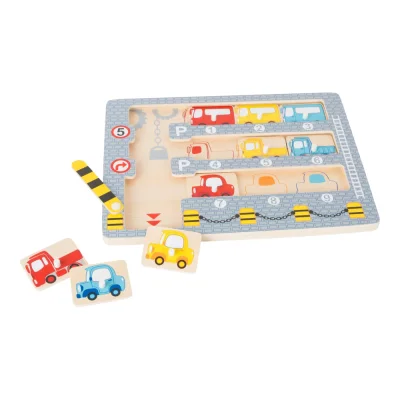 Puzzle mașini parcare