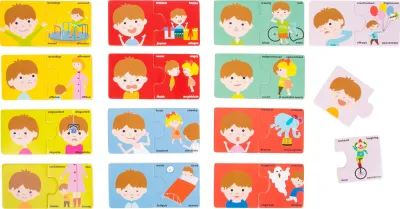 Puzzle invata emotiile