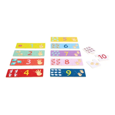 Puzzle învață să numeri