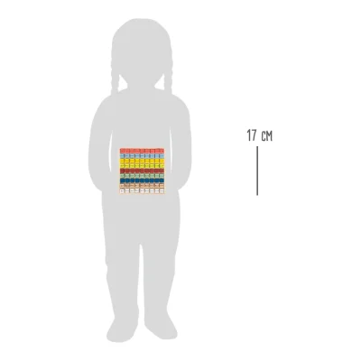 Tabla înmulțirii - jucărie educativă din lemn
