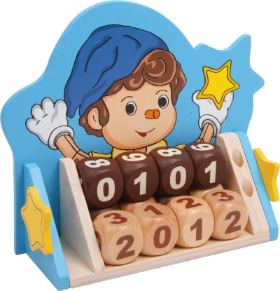 Calendar din lemn Pino