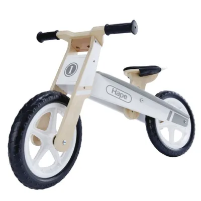 Bicicletă din lemn fără pedale