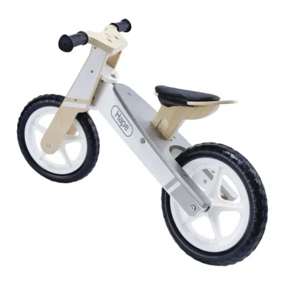 Bicicletă din lemn fără pedale