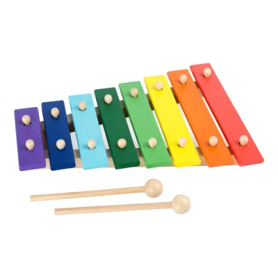 Xilofon colorat cu 8 tonuri