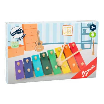 Xilofon colorat cu 8 tonuri
