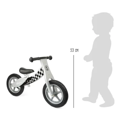 Bicicletă de echilibru din lemn ''Racing''
