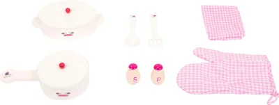 Bucătărie pentru copii cu 8 accesorii