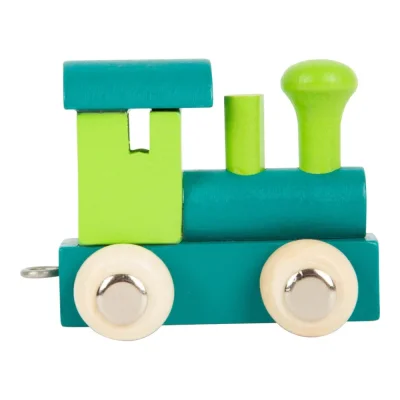 Locomotivă pentru litere, verde
