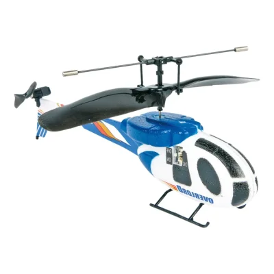 Elicopter cu infraroșu cu telecomandă albastru
