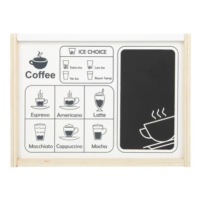 Aparat de cafea din lemn