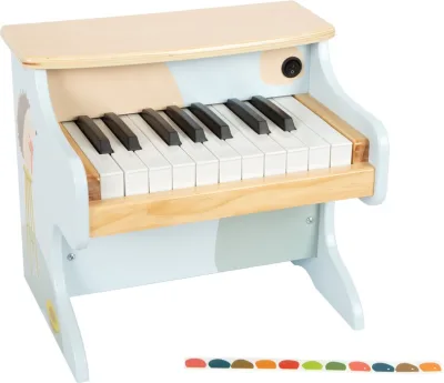 Pian electronic din lemn, cu baterii Groovy Beats