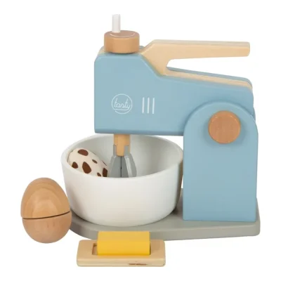 Mixer de jucărie din lemn cu accesorii
