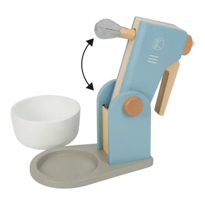 Mixer de jucărie din lemn cu accesorii