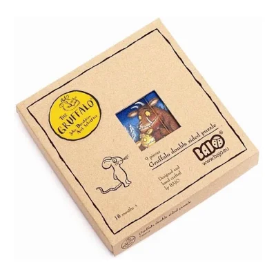 Puzzle Gruffalo cu două fețe