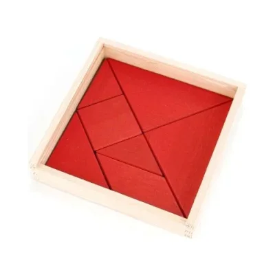 Tangram - joc logic din lemn