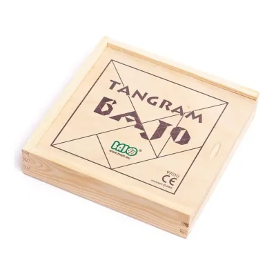 Tangram - joc logic din lemn