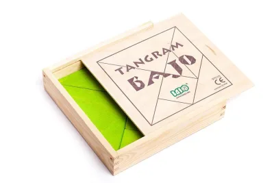 Tangram - joc logic din lemn