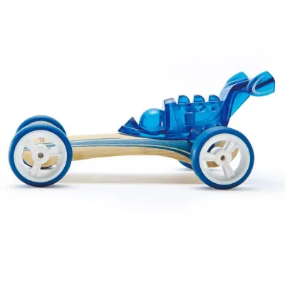 Mașinuța de colecție Mini Dragster, de la HAPE