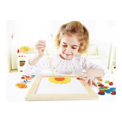 Păun mândru - set de cusut - HAPE